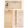 Image 1 : Virginia City & Gold Hill, Nevada Firefighting Ephemera (Comstock)