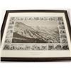 Image 1 : Reprint of Virginia City, Nevada Panorama by GT Brown, 1861