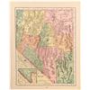 Image 1 : Pre-1909 Nevada Map