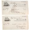Image 1 : 1857 New York Port Warden's Receipts