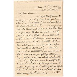 Soldier's Trip to the Couer d'Alene Mission