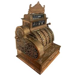 Bronze/Brass National Cash Register.