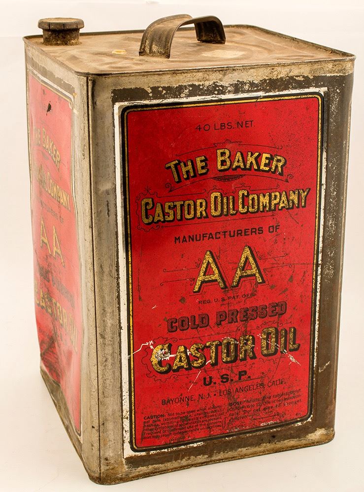 The Baker Castor Oil Co. 40# Tin