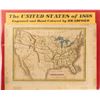 Image 1 : Map of the United States of 1838
