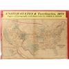 Image 1 : Map of U.S. & Territories, 1873