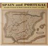 Image 1 : Map of Spain & Portugal, c.1820