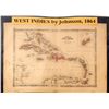 Image 1 : Map of West Indies, 1864