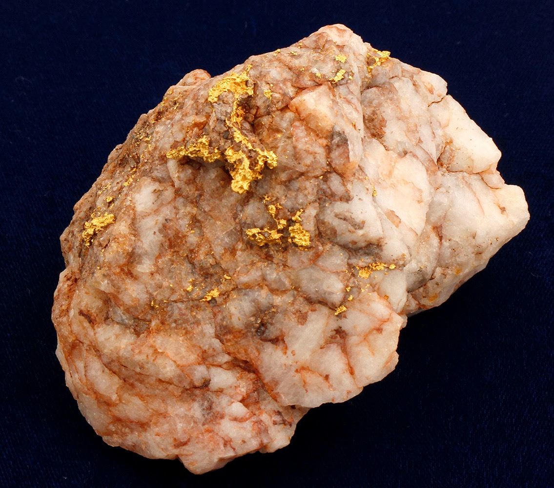 Large Georgia Gold in Quartz Specimen