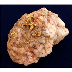 Large Georgia Gold in Quartz Specimen