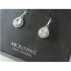 New Micro Pave cubic Zirconia Earings