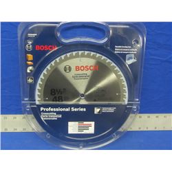 New Bosch 48 tooth resharpable carbide blade 8 1/2"