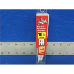 New Vermont American 10 piece sawzall/recip blades for wood & nails