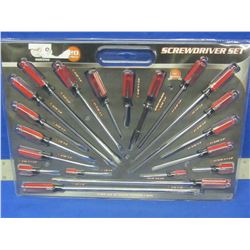 New 20 piece Screwdriver set
