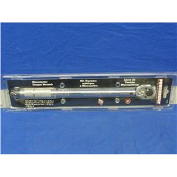 New Powerbuilt Torque Wrench 10 - 80 ft Lbs 3/8 drive