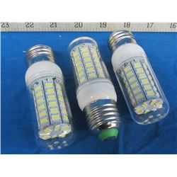 New lot of 3 LED Bulbs / 56 led's per bulb