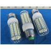 Image 1 : New lot of 3 LED Bulbs / 56 led's per bulb