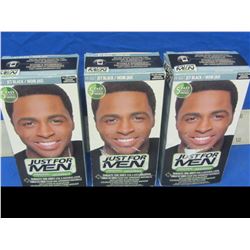 3 New Just For Men original jet black
