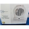 Image 1 : New Heater/fan with Oscillation/2 settings/adjusible heat/safety tipover