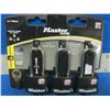 Image 1 : New Master Locks set of 3 keyed alike / weather & cut resistant