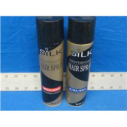 New Silk professional Hair Spray / 1 mega hold & 1 ultra hold