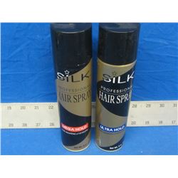 New Silk professional Hair Spray / 1 mega hold & 1 ultra hold