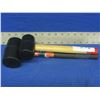 Image 1 : 2 New Rubber Mallets 8oz & 16oz.