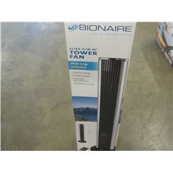 New Bionair 40" ultra slim tower fan / 3 speed with remote