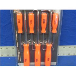 New 7 piece hook and pick set
