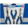 Image 1 : New Mastercraft 3 piece long reach mini plier set