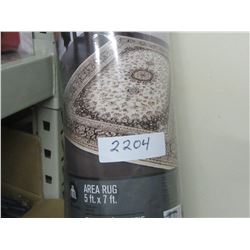 New Area rug 5 x 7ft