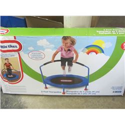 New little tikes 3 ft trampoline