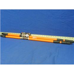 2 New telescoping poles lock securely to paint rollers/ brushes/brooms/rakes