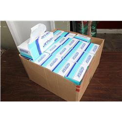 CASE OF 16 BOXES OF WIPER TISSUE