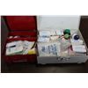 Image 1 : TWO FIRST AID KITS WITH CONTENTS