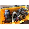 Image 1 : DREMELS AND AIR PUMP IN TOOLBOX