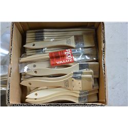 SMALL CASE OF 40MM BRUSHES