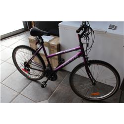 PURPLE TRIUMPH BIKE