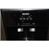 Image 2 : KENMORE STAINLESS AND BLACK 2 DOOR FRIDGE WITH WATER AND ICE TESTED WORKING, GURNATEED