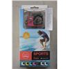 Image 1 : NEW SPORTS ACTION CAMERA, 1080P, WATERPROOF TO 30M, WITH ACCESSORIES AND MOUNTS RETAIL $149