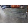 Image 1 : VINTAGE US WOOD EQUIPMENT CHEST