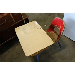 VINTAGE SCHOOL DESK