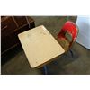 Image 1 : VINTAGE SCHOOL DESK