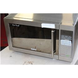 SANYO STAINLESS MICROWAVE