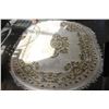 Image 2 : OVAL FRINGED AREA CARPET