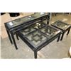 Image 3 : EASTERN BLACK COFFEE TABLE ENDTABLE AND SOFA TABLE
