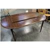 Image 1 : KROEHLER DINING TABLE WITH TWO LEAFS