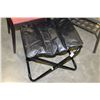 Image 1 : LEATHER FOLDING STOOL