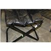 Image 2 : LEATHER FOLDING STOOL