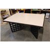 Image 1 : WOOD DINING TABLE WITH LEAF