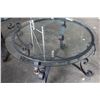 Image 3 : TWO PIECE METAL AND GLASS COFFEE AND ENDTABLE